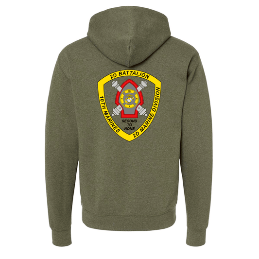 2nd Battalion 10th Marines Unit "Gunslinger" Hoodie