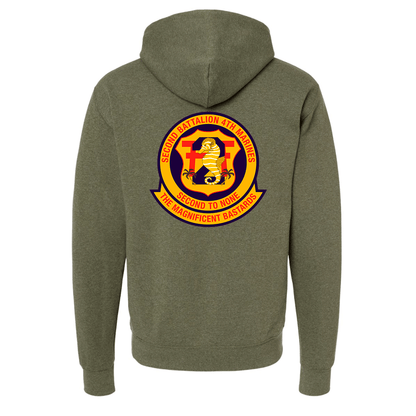 2nd Battalion 4th Marines Unit "Magnificent Bastards" Hoodie