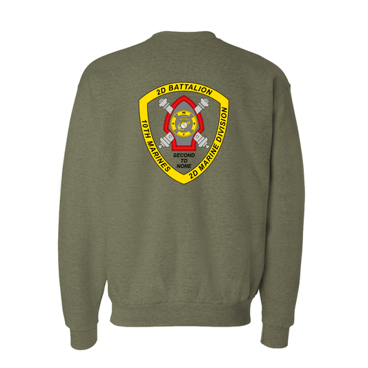 2nd Battalion 10th Marines Unit "Gunslinger" Sweatshirt