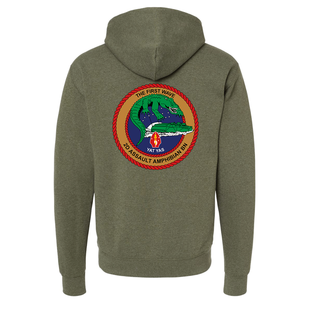 2nd Assault Amphibian Battalion "The First Wave" Hoodie