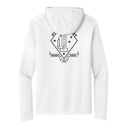 1st Battalion 1st Marines Unit "First of the First" DRIFIT Long sleeve, Hoodie