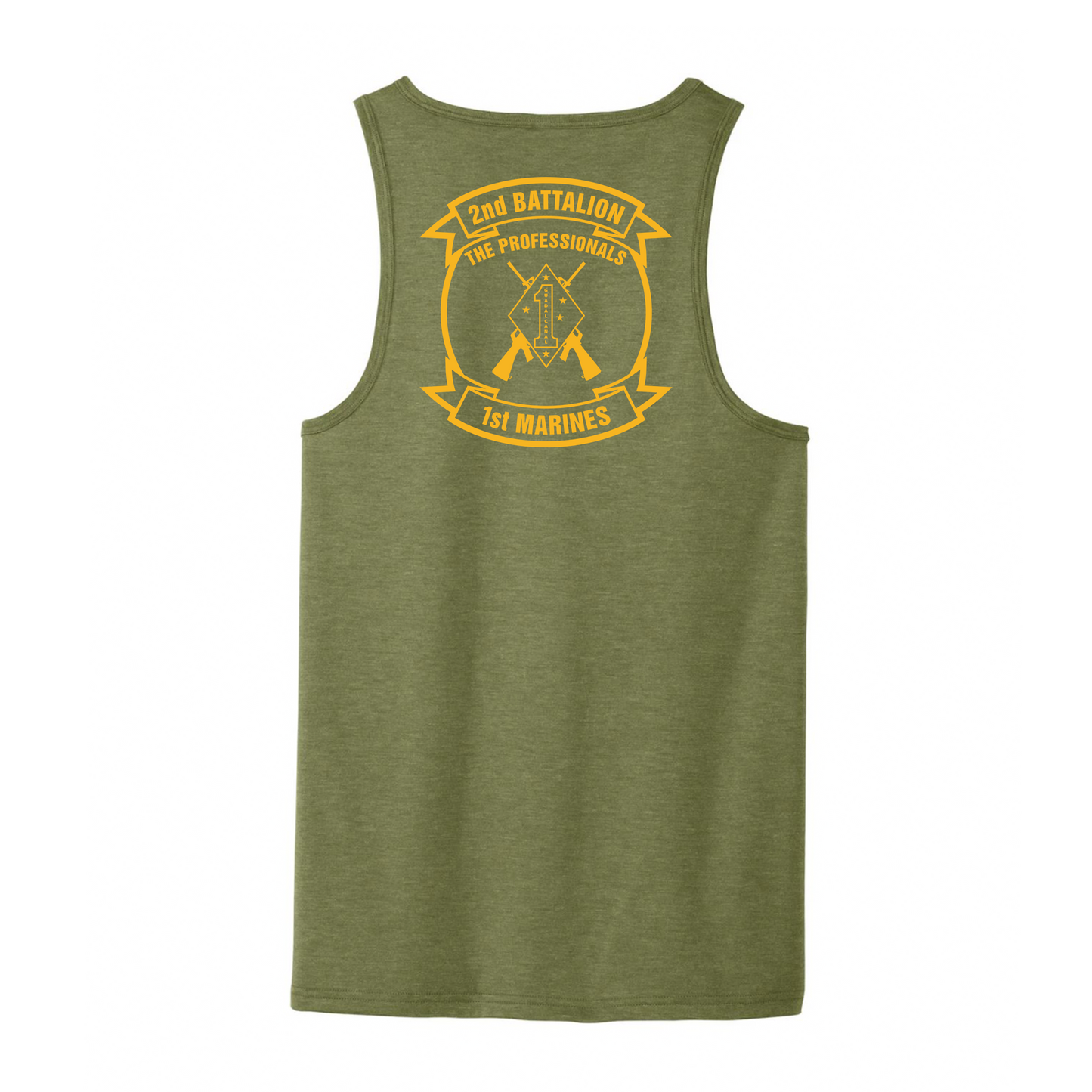 2nd Battalion 1st Marines Unit "The Professionals" DRIFIT Sleeveless, Tank, Sleeveless Hoodie