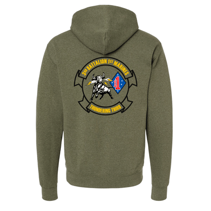 3rd Battalion 1st Marines Unit "Thundering Third" Hoodie