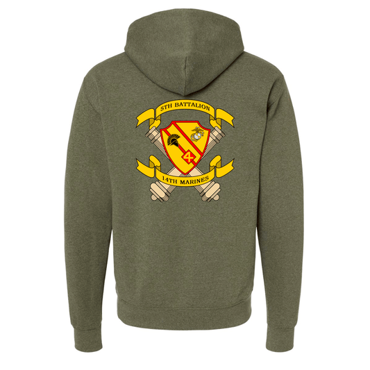 5th Battalion 14th Marines Unit "Sharphunter" Hoodie