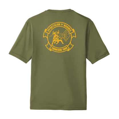 3rd Battalion 1st Marines Unit "Thundering Third" DRIFIT Shirt