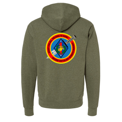 2nd Battalion 7th Marines Unit "War Dogs" Hoodie