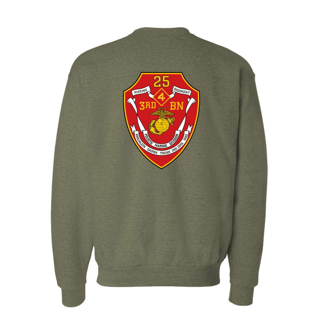 3rd Battalion 25th Marines Unit "Cold Steel Warriors" Sweatshirt