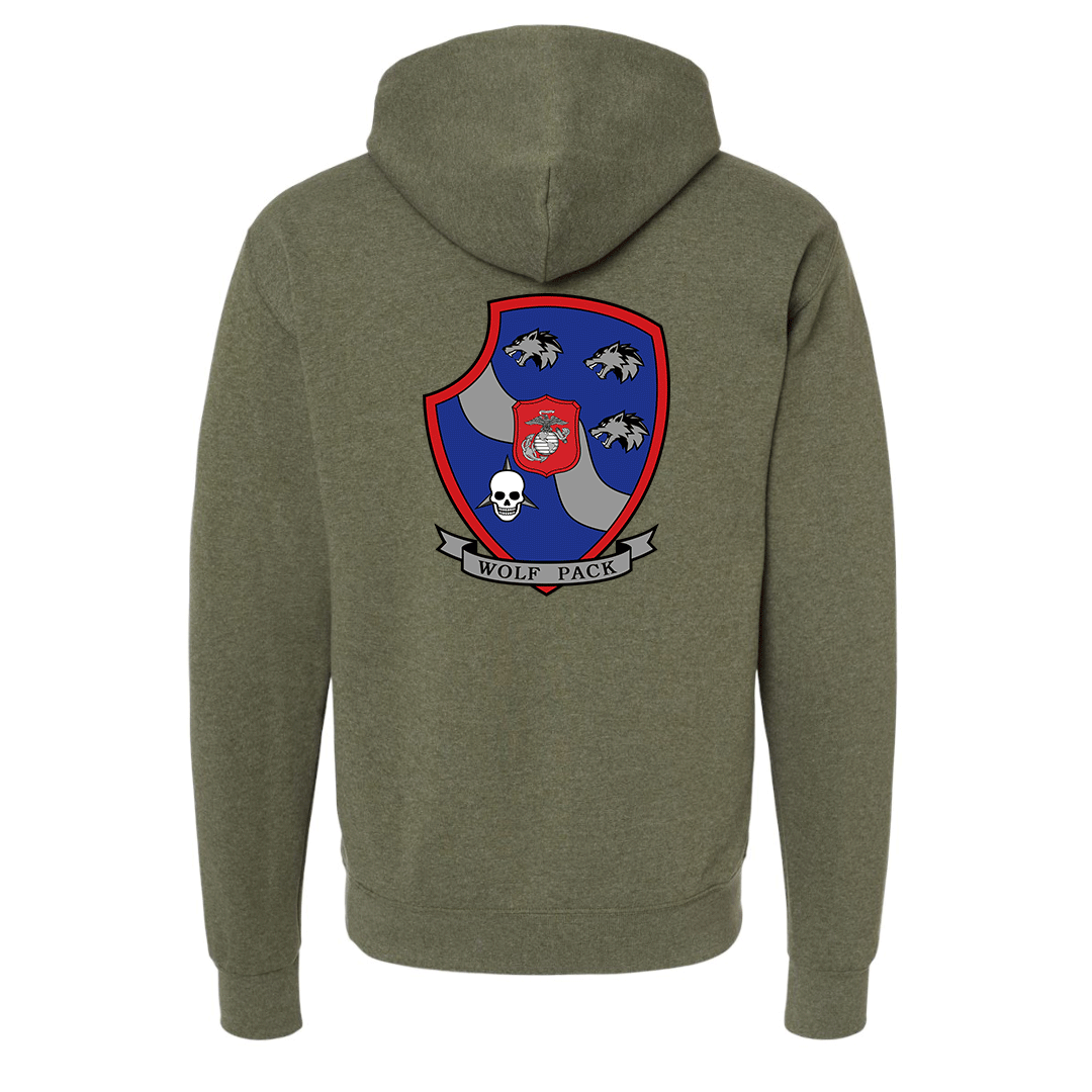 3rd Light Armored Reconnaissance Battalion "Wolfpack" Hoodie