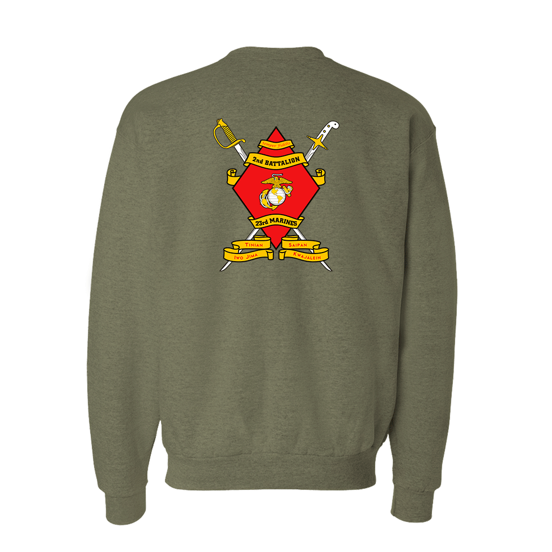 2nd Battalion 23rd Marines Unit "Prepared and Professional" Sweatshirt #2