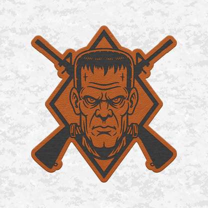 Tactical Frankenstein Halloween Edition | Leather Patch | Velcro Backed