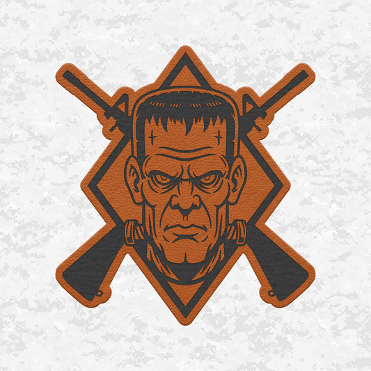 Tactical Frankenstein Halloween Edition | Leather Patch | Velcro Backed