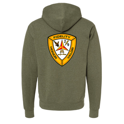 2nd Battalion 9th Marines Unit "Hell in a Helmet" Hoodie