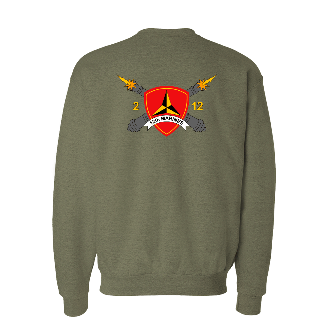 2nd Battalion 12th Marines Unit "The Thundering Guns of Death" Sweatshirt