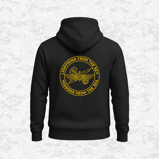 4th ANGLICO | Lightning From The Sky, Thunder From The Sea | Hoodie