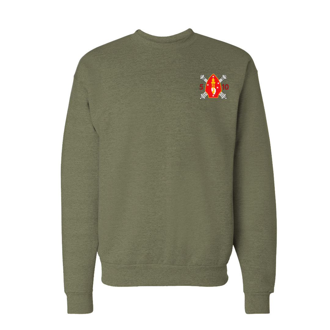 5th Battalion 10th Marines Unit "Five and Dime" Sweatshirt