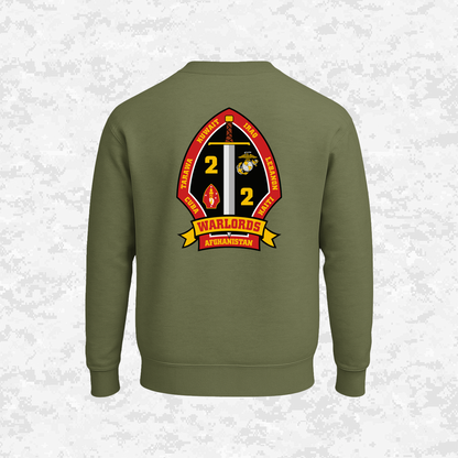 2nd Battalion 2nd Marines Unit "Warlords" #2 | Sweatshirt