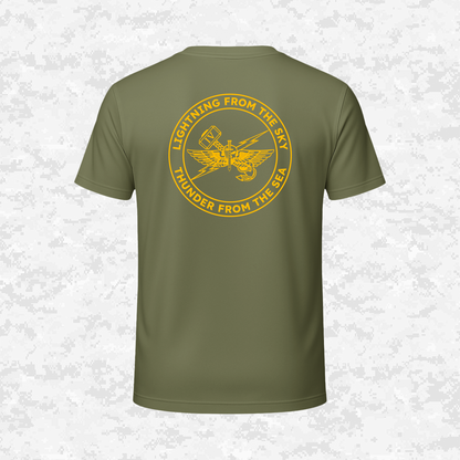 4th ANGLICO | Lightning From The Sky, Thunder From The Sea | DRIFIT Shirt