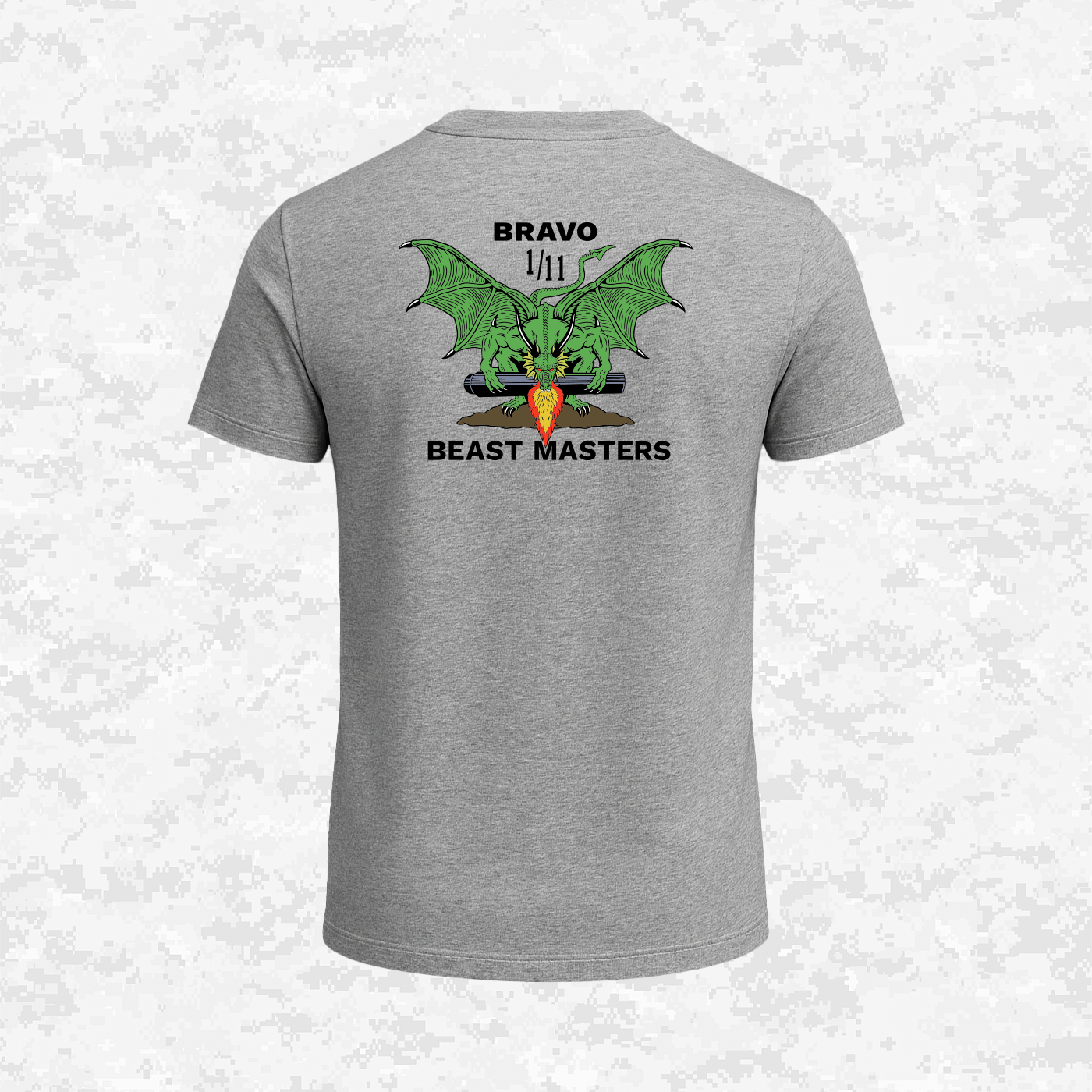 1st Bn 11th marines Bravo "Beast Masters" | T-shirt