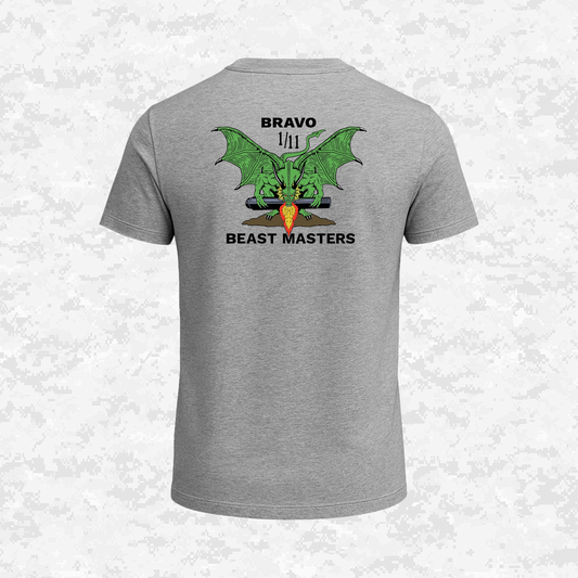 1st Bn 11th marines Bravo "Beast Masters" | T-shirt