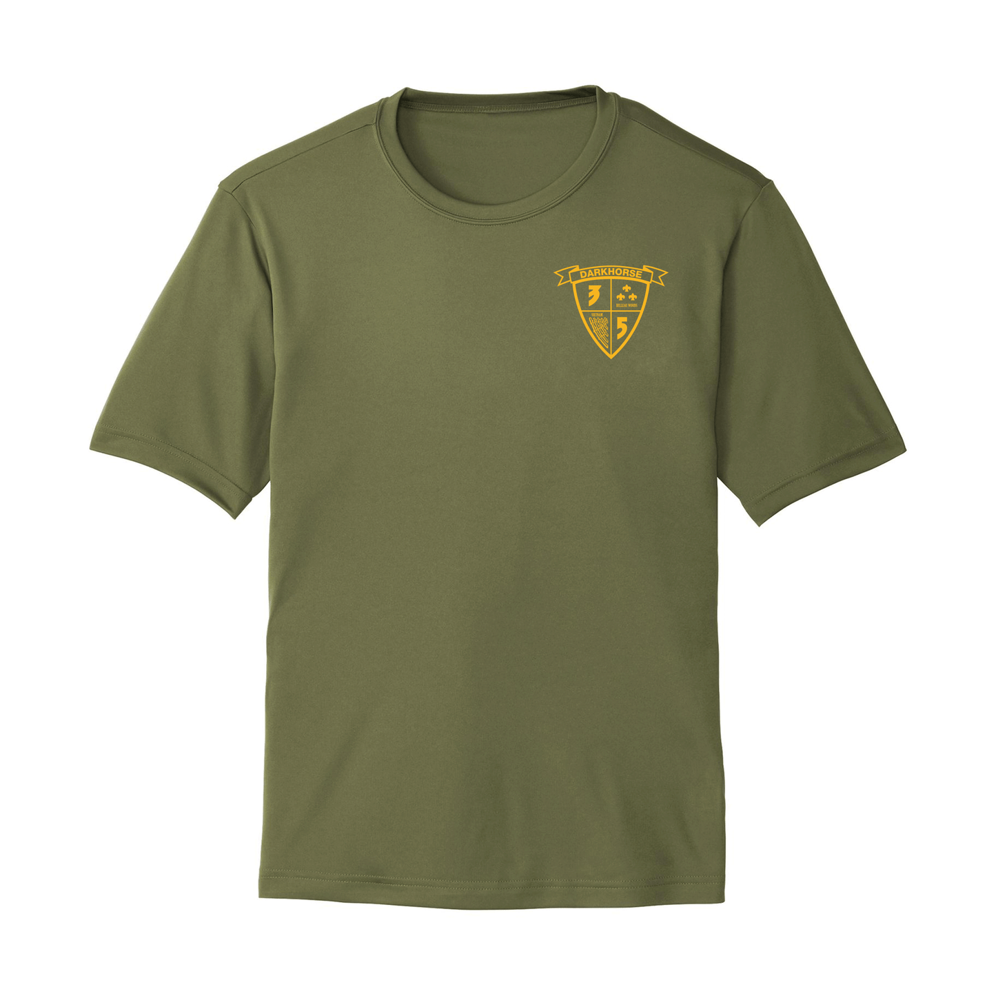 3rd Battalion 5th Marines Unit "Darkhorse" Drifit Shirt