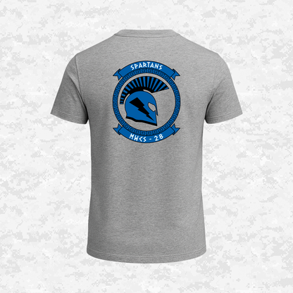MWCS-28 | SPARTANS | Marine Wing Communications Squadron 28 | T-shirt