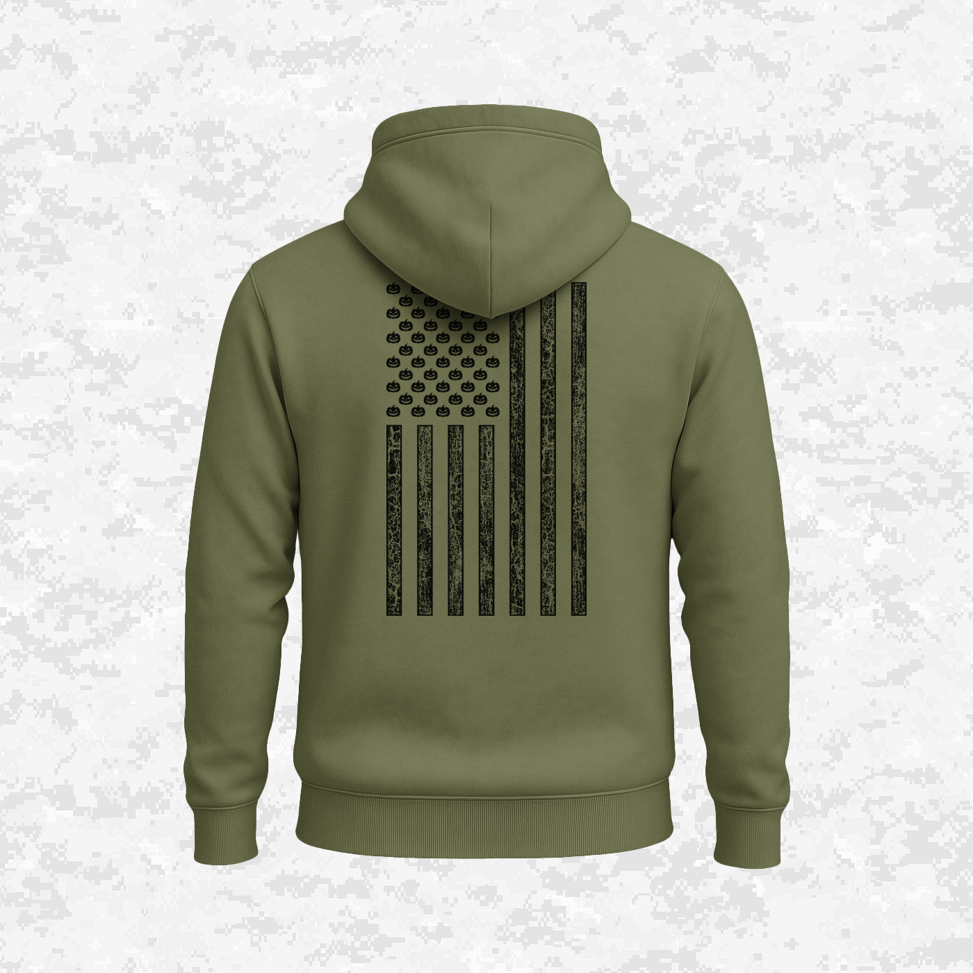 Halloween US Flag | Halloween Edition | Hoodie