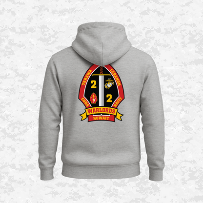 2nd Battalion 2nd Marines Unit "Warlords" #4 | Hoodie