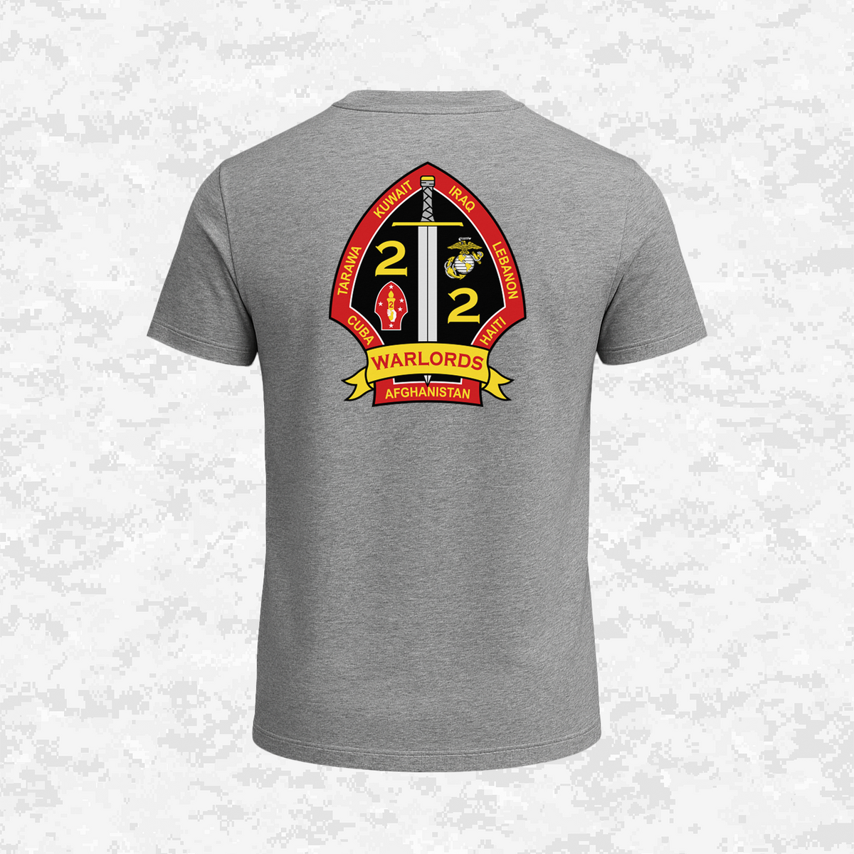 2nd Battalion 2nd Marines Unit "Warlords" Classic Edition #1 | T-shirt