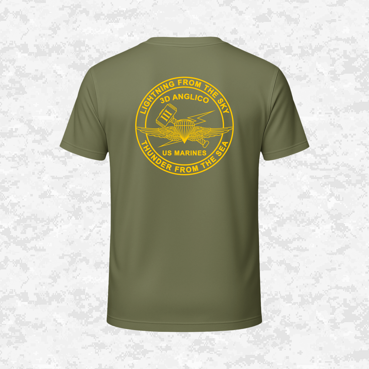 3D ANGLICO US Marines| DRIFIT Shirt