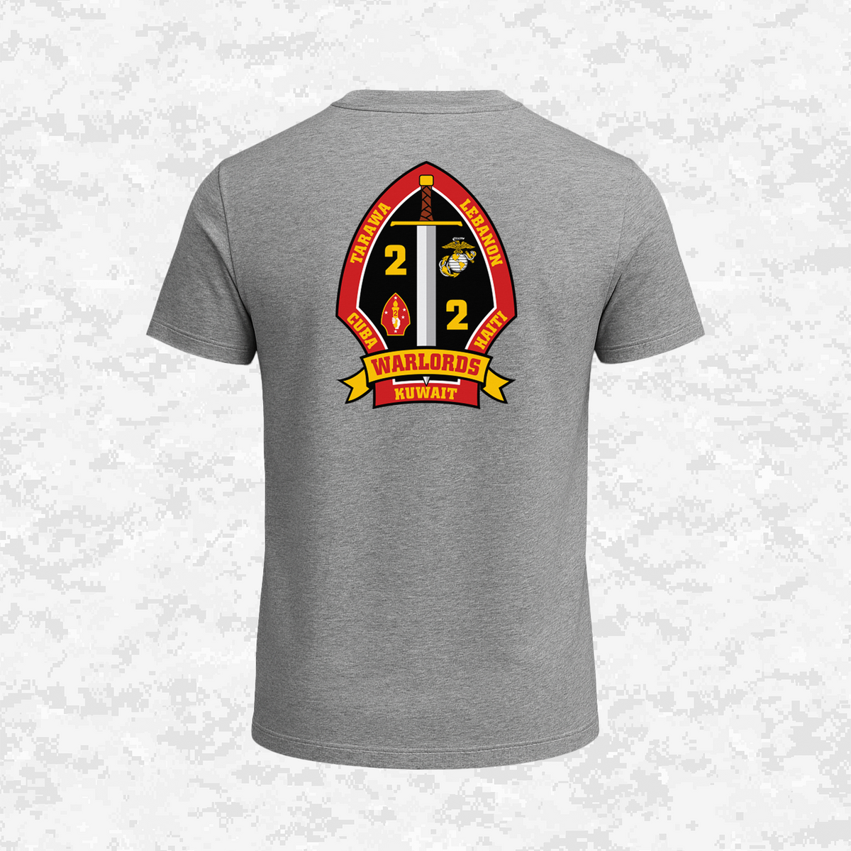 2nd Battalion 2nd Marines Unit "Warlords" #4 | T-shirt