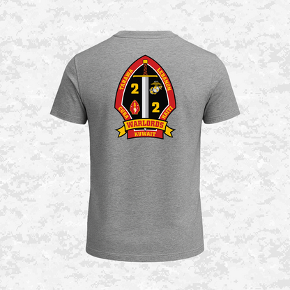 2nd Battalion 2nd Marines Unit "Warlords" #4 | T-shirt