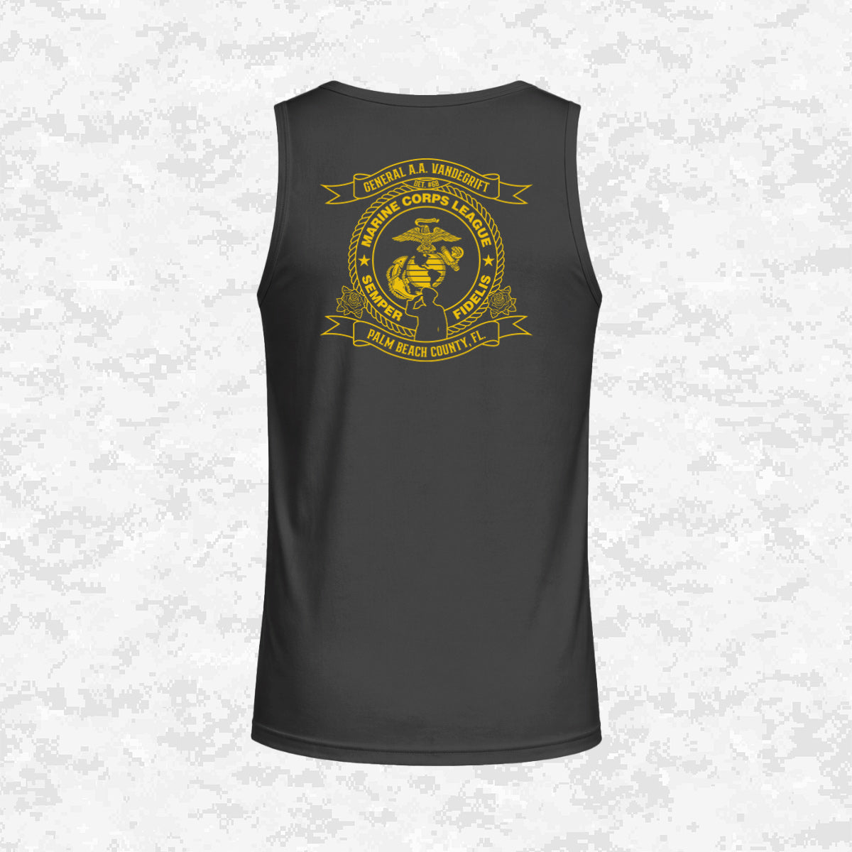 Marine Corps League | General A.A. Vandegrift Detachment #68 | DRIFIT Sleeveless, Tank, Sleeveless Hoodie
