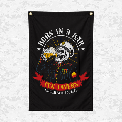 Born in a Bar | E5 Sergeant of Marines | 2x3 ft Flag