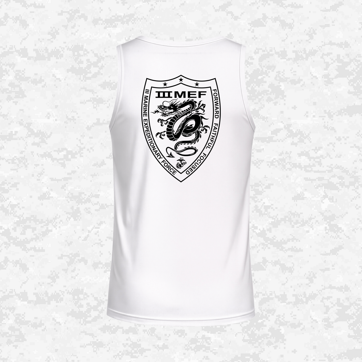 III MEF | III Marine Expeditionary Force | DRIFIT Sleeveless, Tank, Sleeveless Hoodie