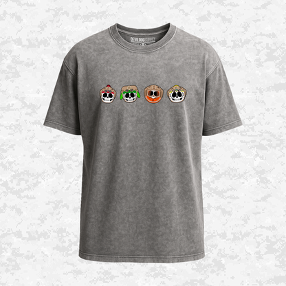 Tactical Squad Lineup | Military Parody | Oversize T-shirt