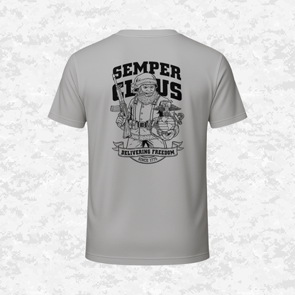 Semper Claus | Delivering Freedom | DRIFIT T-shirt