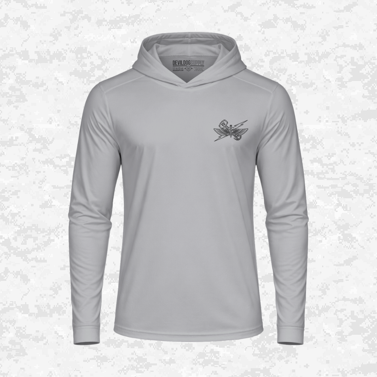 4th ANGLICO | Lightning From The Sky, Thunder From The Sea | DRIFIT Long sleeve, Hoodie