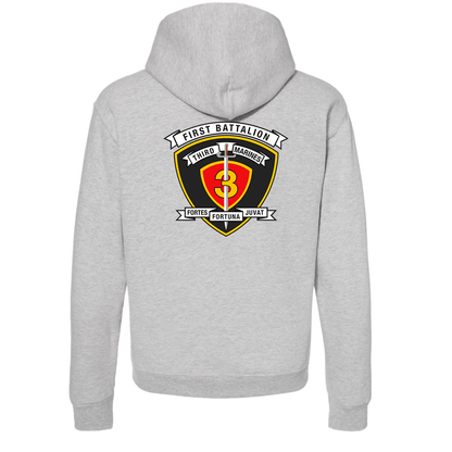 1st Battalion 3rd Marines Unit "Lava Dogs" Hoodie