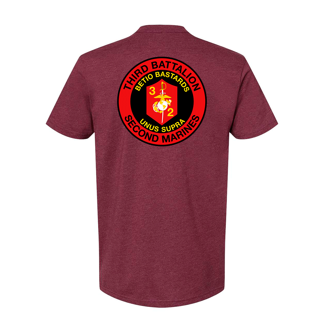 3rd Battalion 2nd Marines Unit "Betio Bastards" Shirt