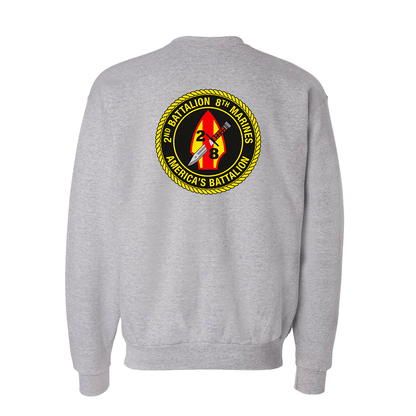 2nd Battalion 8th Marines Unit "America's Battalion" Sweatshirt