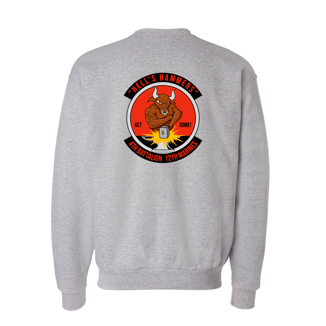 4th Battalion 12th Marines Unit "Hell's Hammers" Sweatshirt