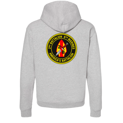 2nd Battalion 8th Marines Unit "America's Battalion" Hoodie