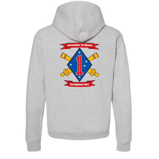 2nd Battalion 11th Marines Unit "Patriot" Hoodie