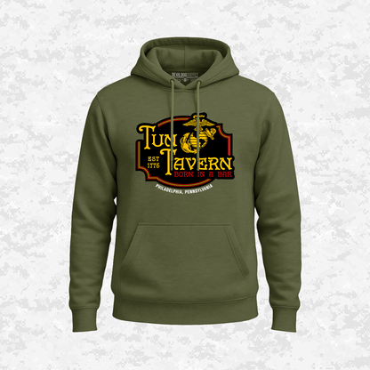 Tun Tavern, Born in a Bar, USMC, Hoodie