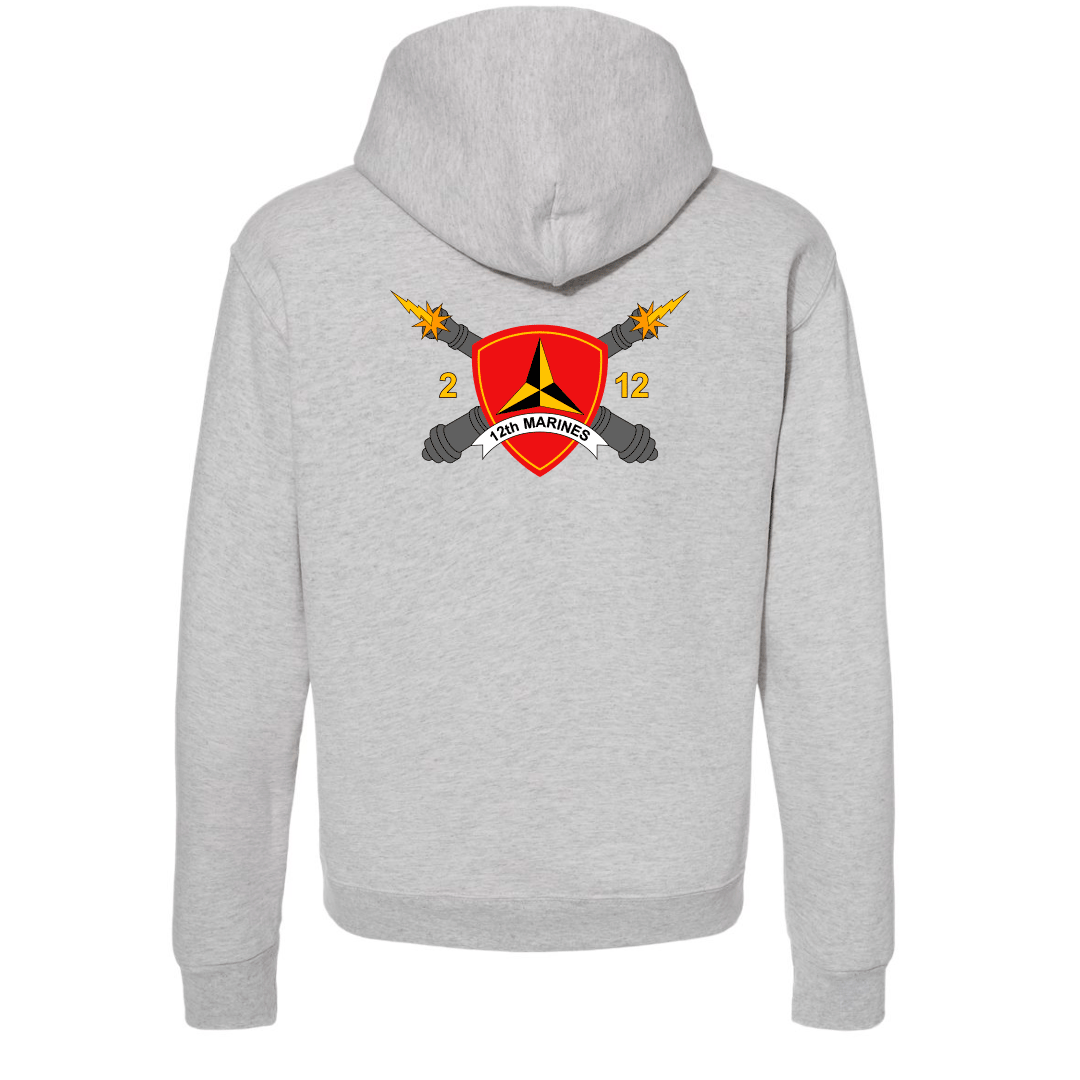 2nd Battalion 12th Marines Unit "The Thundering Guns of Death" Hoodie