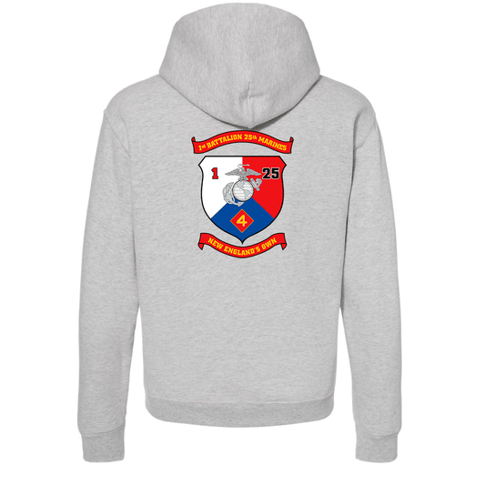 1st Battalion 25th Marines Unit "New England's Own" Hoodie