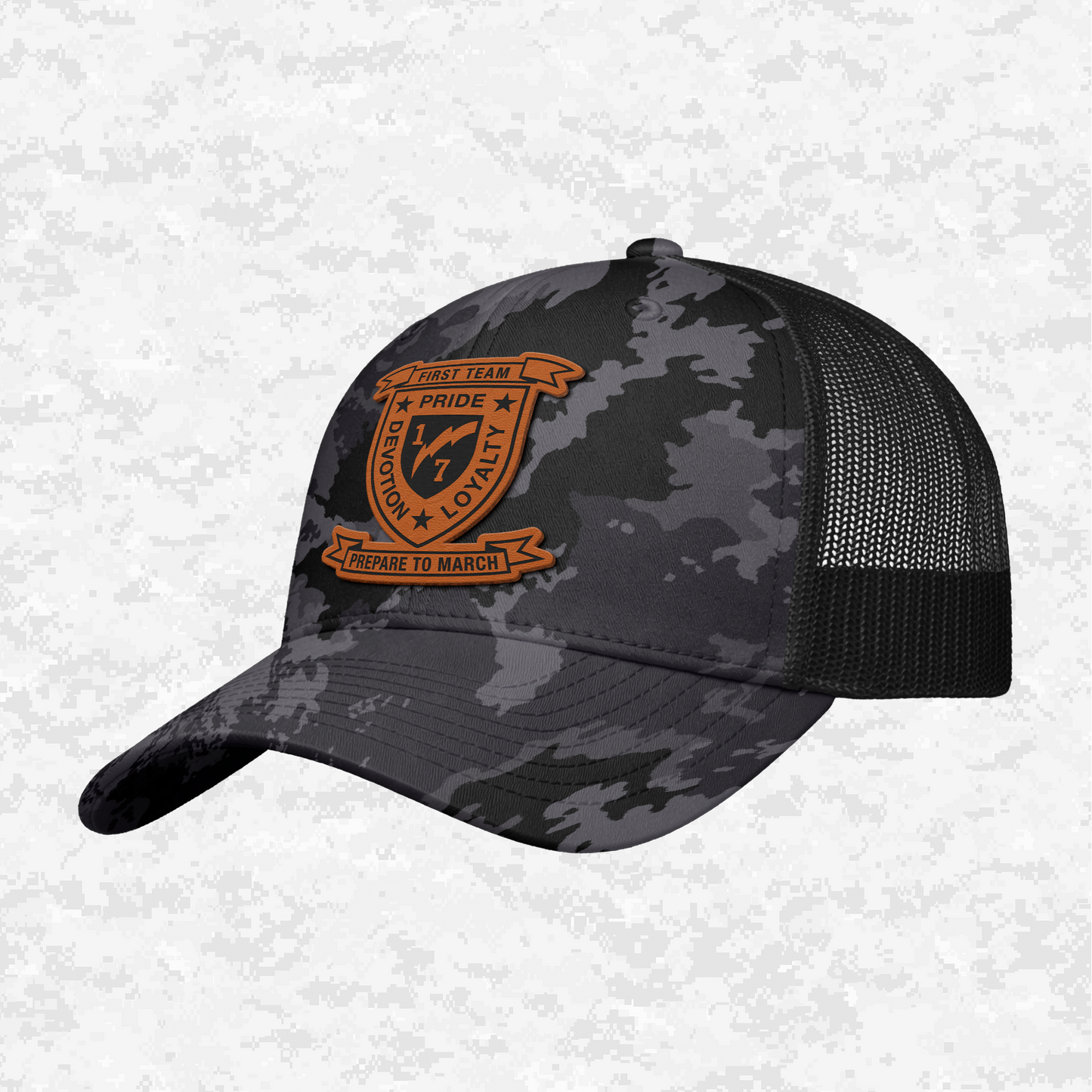 1st Battalion 7th Marines Unit "First Team" | Snapback Hat