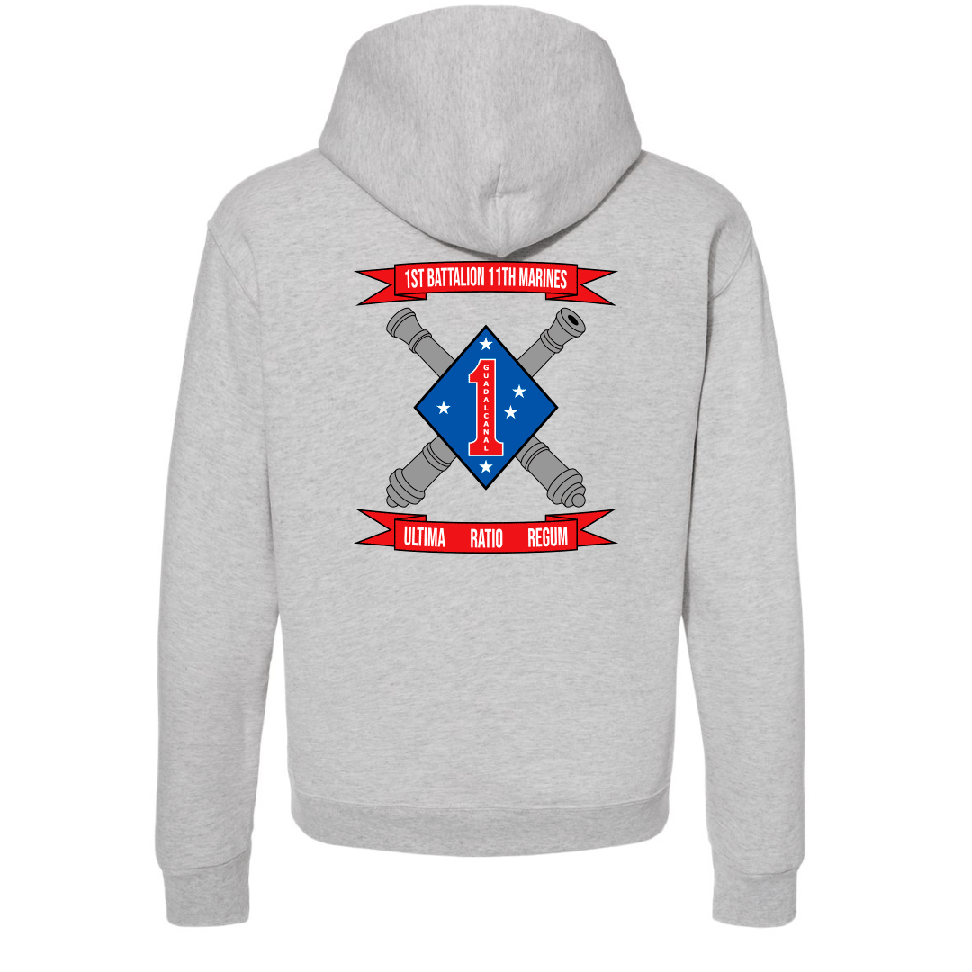 1st Battalion 11th Marines Unit "Cobra" Hoodie