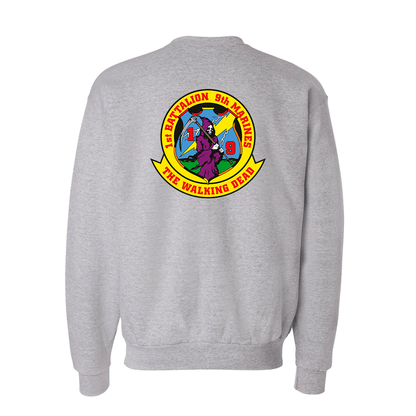 1st Battalion 9th Marines Unit "The Walking Dead" Sweatshirt