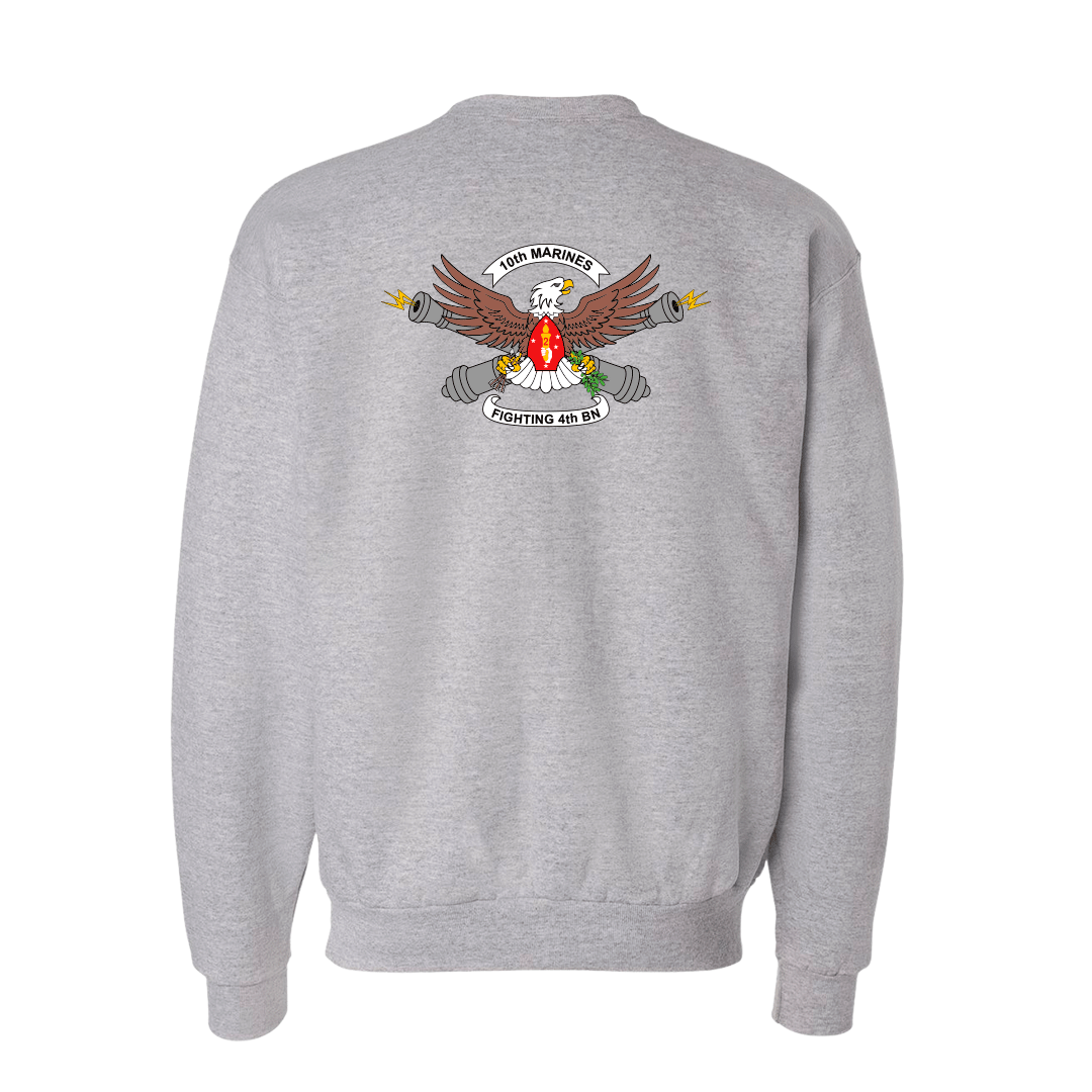 4th Battalion 10th Marines Unit "Fighting 4th" Sweatshirt